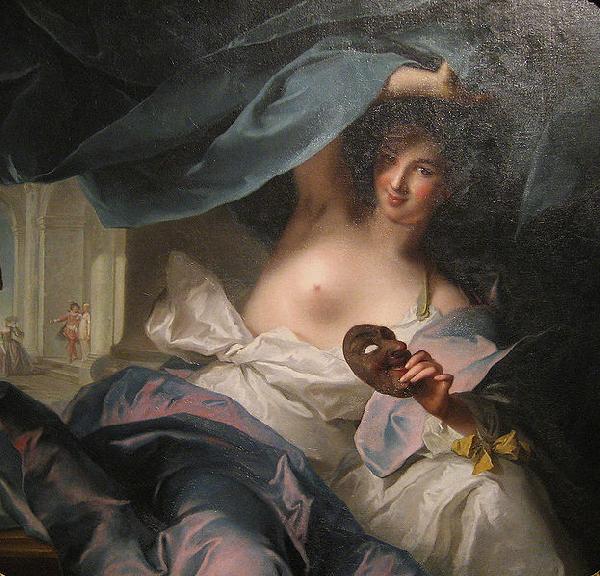 Jean Marc Nattier Muse of Comedy